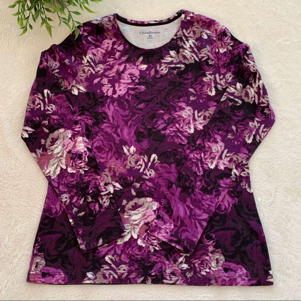 3 for $15. Croft & Barrow long sleeve t-shirt.  Size PS.
